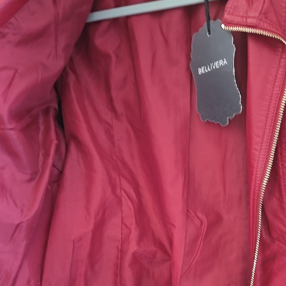 Women's Red Jacket - Picture 8 of 11